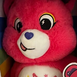 Care Bears Cheer Bear Plush - Vibrant Pink